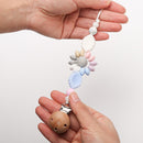 Baby Handmade Pacifier Chain Clip Dummy Nipples Holder Clips Babies Silicone Teething Chain Toy Gifts For Cute Baby Accessories