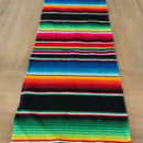 Boho Ethnic Style Beach Blanket Beach Towel Tassels Throw Rug Mexican Style Blankets Picnic Blanket Handmade Striped Tablecloth