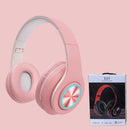 Headsets Gamer Headphones Blutooth Surround Sound Stereo Wireless Earphone USB With MicroPhone Colourful Light PC Laptop Headset
