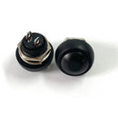 7Pcs PBS-33b 2Pin Mini Switch 12mm 12V 1A Waterproof momentary Push button Switch since the reset Non-locking