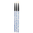 3PCS/Set Professional Liner Painting Pen Nail Art Brush Nail Art UV Gel Brush Pen Art Salon Home Use Gel Nail Brush Durable New