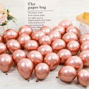 10Pcs 20pcs 5inch Gold Silver Purple Green Blue Metal Balloon Wedding Balloons Happy Birthday Latex Metal Chrome Ballon Decor