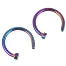 Stainless Steel Fake Piercing Nose Ring for Women Men Magnetic Septum Piercing Nose Cuff Punk Hip Hop Fake Body Jewelry Ear clip