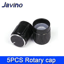 5PCS/LOT 20 Position 360 Degree Rotary Encoder EC11 w Push Button 5Pin Handle Long 15/20MM With A Built In Push Button Switch