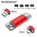 OTG USB Flash Drive Type C Pen Drive 512GB 256GB 128GB 64GB 32GB USB Stick 16gbPendrive for Type-C Device