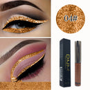DNM 16 Color Glitter Liquid Eyeliner Pearlescent Sequins Bright Eye Shadow Shiny Long Lasting Waterproof Eyeshadow Makeup TSLM1