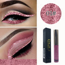 DNM 16 Color Glitter Liquid Eyeliner Pearlescent Sequins Bright Eye Shadow Shiny Long Lasting Waterproof Eyeshadow Makeup TSLM1