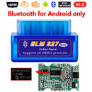 ELM327 OBD2 Scanner V1.5 PIC18F25K80 BT/WIFI Car Diagnostic Tools Auto ELM 327 OBDII Code Reader Work Android/IOS/Windows 12V