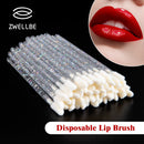 50Pcs Disposable Lip Brush Eyelash Brushes Crystal Lashes Micro Brushes Eyelash Extension Applicator Cleaner Beauty Makeup Tools