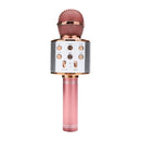 WS858 Portable Bluetooth Karaoke dj Microphone Wireless Professional Speaker Home KTV Handheld Microphone mikrofon