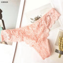 Women Sexy Lace Panties G String Transparent Underwear Hollow Out Panties Mesh Thongs Sex Low Waist Seamless Briefs Lingerie