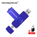 High Speed USB Flash Drive OTG Pen Drive 128gb 64gb Usb Stick 32gb type-c Pendrive Flash Disk for Android SmartPhone/PC