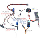 Simulation Flash Light 12 LED Lighting Kit Steering Brake for 1/10 Scale Models RC Car Yokomo Tamiya HSP HPI AXIAL RC4WD Trx
