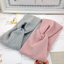 1 PCS Spring Summer Solid Color Baby Headband Girls Twisted Knotted Soft Elastic Baby Girl Headbands Hair Accessories Large Size