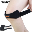 AOLIKES 1PCS Adjustable Knee Pad Knee Pain Relief Patella Stabilizer Brace Support for Hiking Soccer Basketball Running Sport