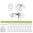 1 Set GX16 Nut TYPE Male & Female Electrical Connector 2/3/4/5/6/7/8/9/10 Pin Circular Aviation Socket Plug Wire Panel Connector