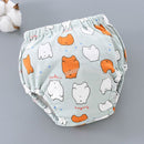 Hot 6 Layer Waterproof Reusable Cotton Baby Training Pants Infant Short Underwear Cloth Baby Diaper Nappies Panties for Children