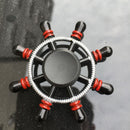 Anime Game Weapon Fidget Spinner Colorful Metal Zinc Alloy Ninja Shuriken Darts Hand Spinner Smooth Electroplate Fidget Gryo Toy