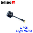 Foxeer Antenna Lollipop 4 V4 FPV Antenna 5.8G 2.6Dbi Stubby RHCP SMA RPSMA UFL Straight/Angle MMCX 7.2g For FPV RC Racing Drone