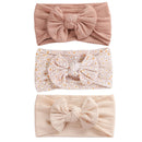 3pcs/lot Cable Knit Baby Girl Headband Bandeau Bebe Nylon Headbands for Newborn Girls Elastic Hair Band Baby Hair Accessories