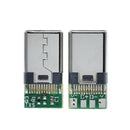 10PCS USB 3.1 Type-C Connector 12 24 Pins Female/Male Socket Receptacle Adapter to Solder Wire & Cable 24 Pins Support PCB Board