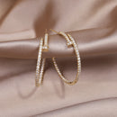 Korea New Fashion Jewelry Exquisite 14K Real Gold Plated AAA Zircon Ring Elegant Women&