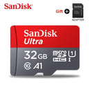 100% SanDisk A1 Memory Cards camera card 16GB 32GB 64GB Micro SDcard 128GB 120MB/s Class 10 UHS-1 Flashcard Microsd TF/SD Card