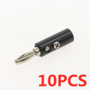 10Pcs/set Male Female J072 4mm Banana Plug Male And Female To Insert Connector Banana Pin DIY Model