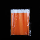 50 pcs Disposable hollow lip brush Soft Lipstick Mascara Wands Applicators Eyelash Cleaner Cosmetic brushes women Make Up Tools
