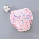 Hot 6 Layer Waterproof Reusable Cotton Baby Training Pants Infant Short Underwear Cloth Baby Diaper Nappies Panties for Children