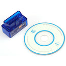 New OBD V2.1 Mini ELM327 OBD2 Bluetooth Auto Scanner OBDII 2 Car ELM 327 Tester Diagnostic Tool For Android Windows Symbian