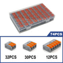 0.4-6.0mm 30/50/100 Pieces & SET Mini Fast Universal Wire Connector Easy Quick Wiring Car & Solar Energy Terminals