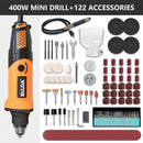 HILDA Electric Drill Mini Engraver Rotary Tool 400W Mini Drill 6 Position Rotary Tools Mini Grinding Machine