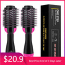Hair Dryer Hot Air Brush Hair Brush Volumizer Salon Hot Air Styling Brush Negative Ion Hair Curler Hairdryer Brush Dryer Brush