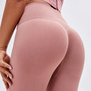 ASHEYWR Women Seamless Leggings High Waist Elastic Push Up Leggins Fitness Solid Slim Workout Legging Pants Female Sexy Legings
