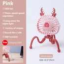 500mAh Stroller Fan Personal Portable Desk Handheld Baby Bed Car Seat Fan USB Rechargeable Fan Mini Stroller Accessories