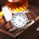 Men Watches 2022 Luxury Fashion Design Leather Watch Digital Quartz Temperament Men&