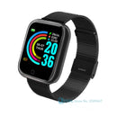 2021 Ladies Sport Bracelet Smart Watch Women Smartwatch Men Smartband Android IOS Waterproof Fitness Tracker Smart Clock Mens