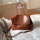 Designer Crocodile Pattern women handbag Large Capacity Shoulder Bags for female 2022 Casual Totes Pu Leather messenger bag