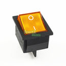 Latching Rocker Switch Power Switch I/O 4 Pins with Light 16A 250VAC 20A 125VAC KCD4