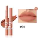 Waterproof Matte Velvet Lipstick 12 Colors Long Lasting Red Pink Lipsticks Non Stick Nude Series Lip Tint Cosmetic Makeup