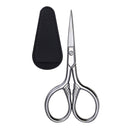1Pcs Stainless Steel Small Makeup Grooming Scissors Eyebrows For Manicure Nail Cuticle Beard And Mustache Trimmer Nose Hair Tool