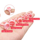 100pcs Disposable Ring Caps Microblading Tattoo Ink Cup For Permanent Pigment Holder Rings Accessories Makeup Tattoo Tools