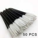 Disposable Eyelash Extension 5/50Pcs Eyebrow brush Mascara Wand Applicator Spoolers Eye Lashes Cosmetic Brushes Set makeup tools
