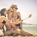 Bluetooth-Compatible Selfie Stick Mobile Phone Holder Handle Retractable Portable Multifunctional Tripod For Phone