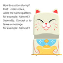 Custom-Made Baby Name Stamp DIY For Children Name Seal Student Clothes Chapter Not Easy To Fade Security Name Stamp Sticker