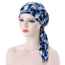 2021 New Elastic Fashion Turban Hat Solid Color Women Warm Winter Headscarf Bonnet Inner Hijabs Cap Muslim Hijab femme Wrap Head