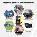 KONNWEI KW510 Car Battery Tester Full Automatic 12V Car Battery Repair Tool Load Cranking Battery Charger Detect Tool PK BM550