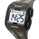 Big Numbers Easy to Read 5ATM Water Resistant Men Digital Watch Outdoor Sport