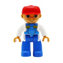 Big Size Action Figures City Princess Policemen Family Building Block Doll Character Accessory Toys Assembly Children Kids Gift
